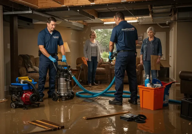 Basement Water Extraction and Removal Techniques process in Kenwood, OK